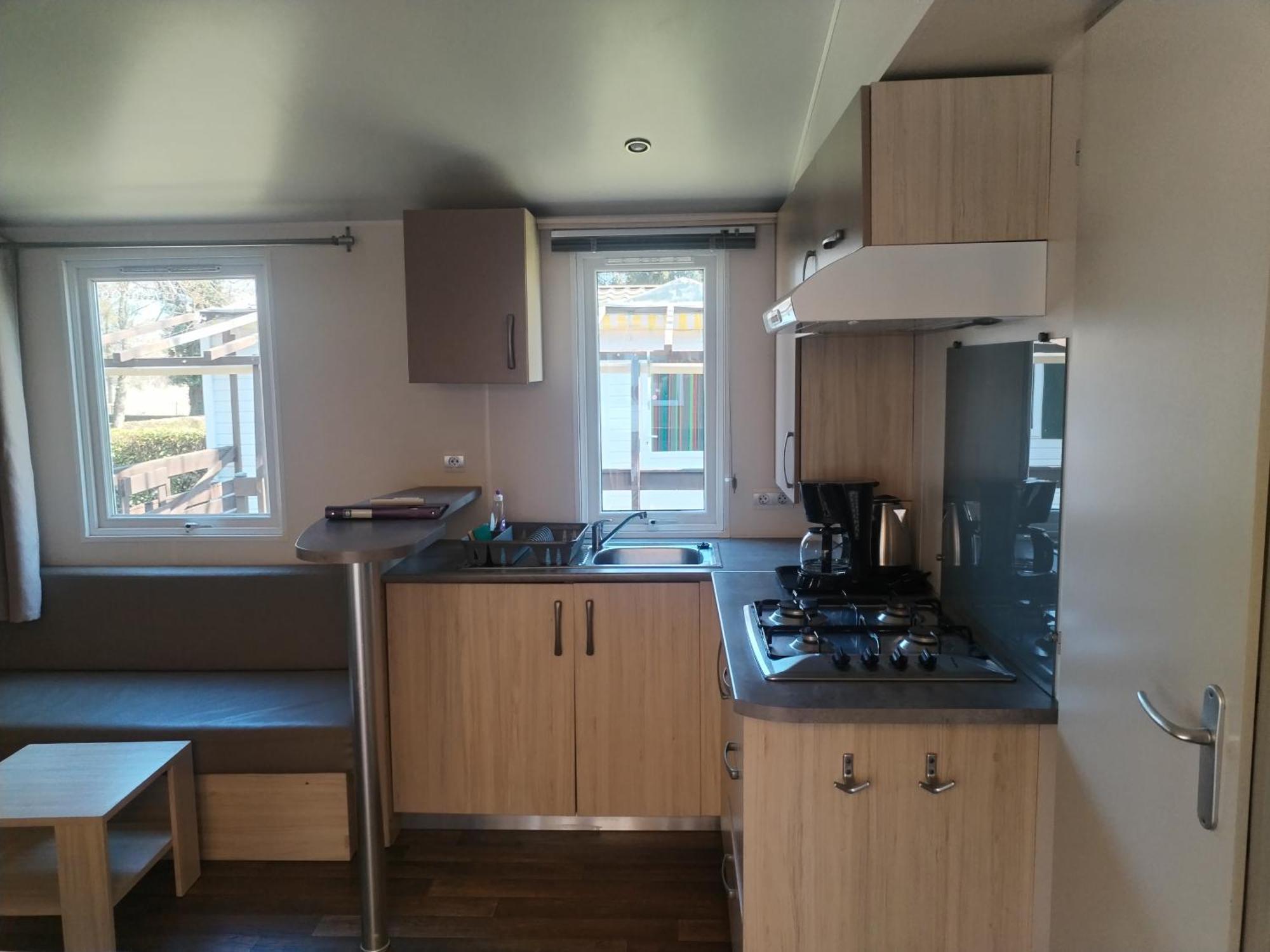 Mobil-Home 6 Personnes Avec Tv Et Clim N' B025 Boofzheim Habitación foto