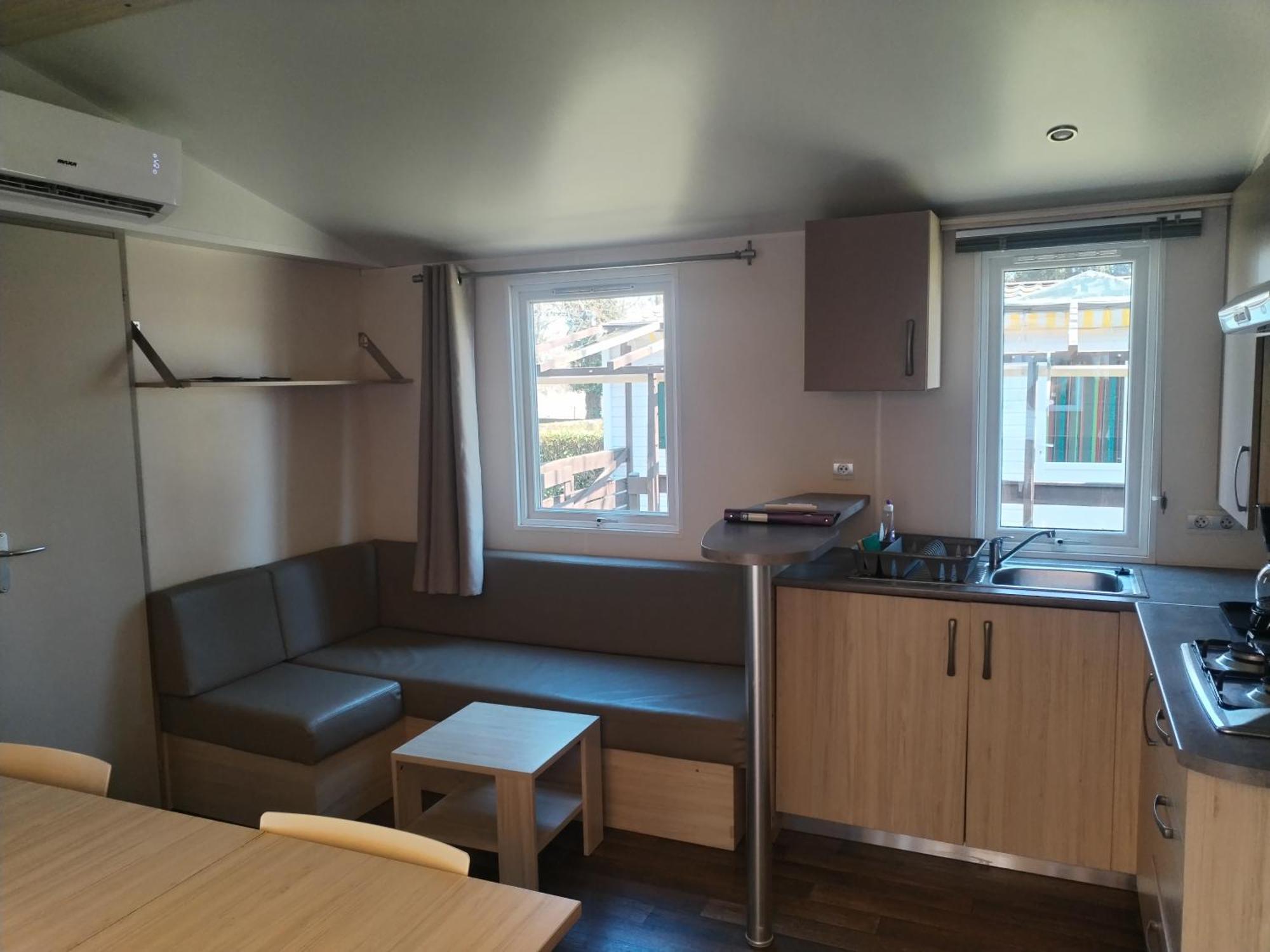 Mobil-Home 6 Personnes Avec Tv Et Clim N' B025 Boofzheim Habitación foto